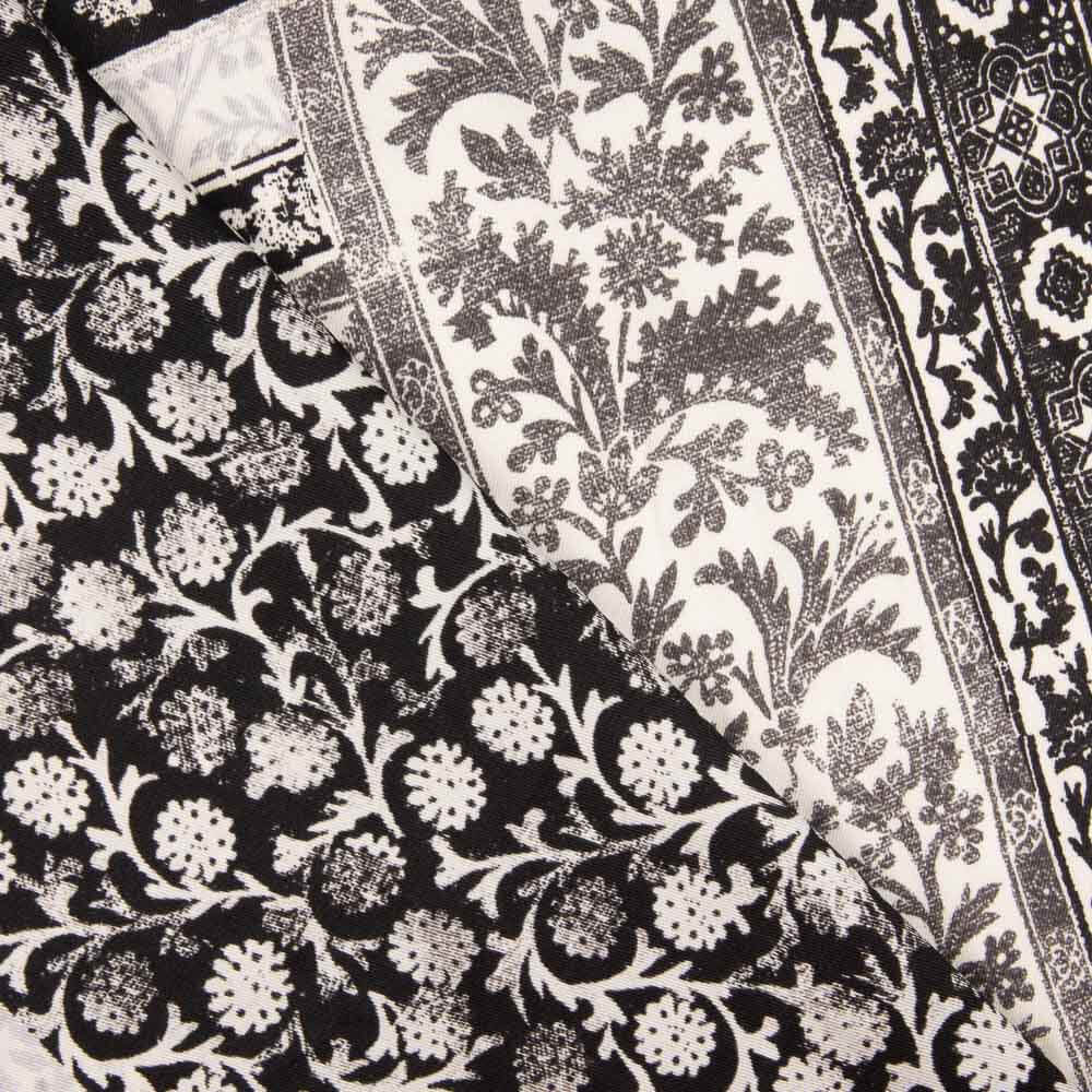 Satin de polyester imprimé cachemire classique - Ribes y Casals