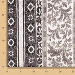 Satin de polyester imprimé cachemire classique - Ribes y Casals