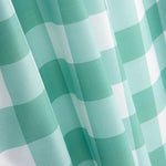 Percal imprimé à carreaux verts - Ribes y Casals