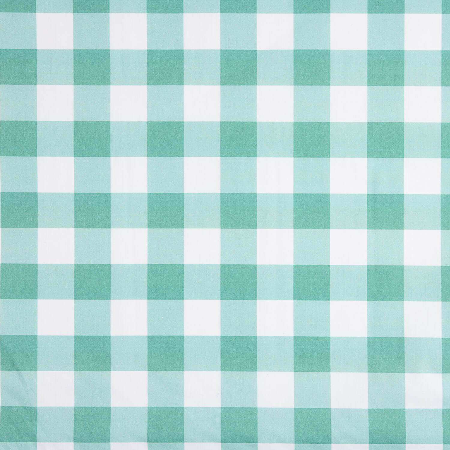 Percal imprimé à carreaux verts - Ribes y Casals