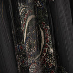 Chiffon froissé Paisley nocturne - Ribes y Casals