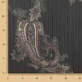 Retal Gasa Bambula Cachemir Nocturno 90x140 cm - Ribes y Casals