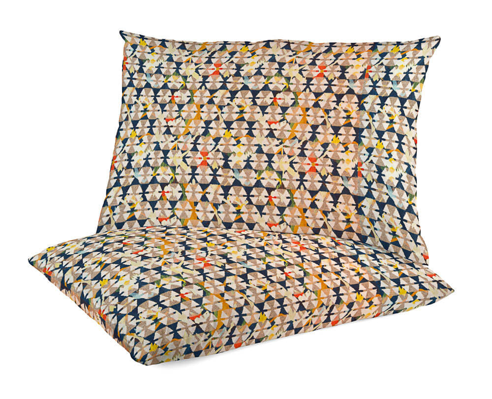 Demi Panama Mokka Géométrique - Ribes y Casals