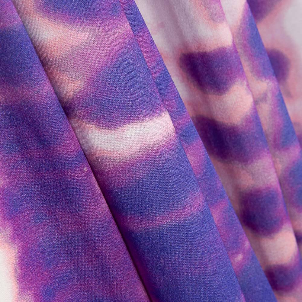 Viscose Anouk Tie-dye violet - Ribes y Casals