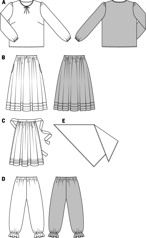 Patrón Burda 2366 Bruja - Ribes y Casals