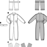 Patrón Burda 2379 Astronauta - Ribes y Casals