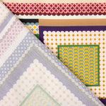 Viscose plate à motif géométrique pop - Ribes y Casals