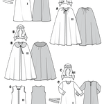 Patrón Burda 2438 Reyes Magos - Ribes y Casals