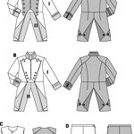 Patrón Burda 2471 Napoleón - Ribes y Casals
