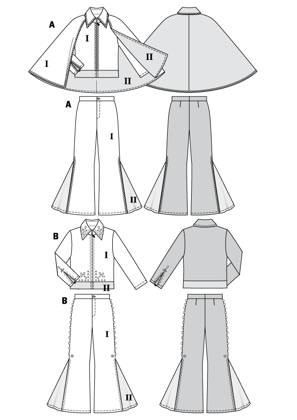 Patrón Burda 2481 Rockstar - Ribes y Casals