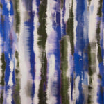 Voile de viscose aquarelle boréale - Ribes y Casals