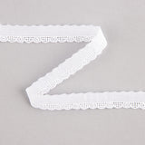 Bande de batiste brodée blanche modèle 27513 – 10 mm - Ribes y Casals