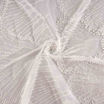 Strass Mariée Tulle Blanc Dégradé Perlé Élégance - Ribes y Casals