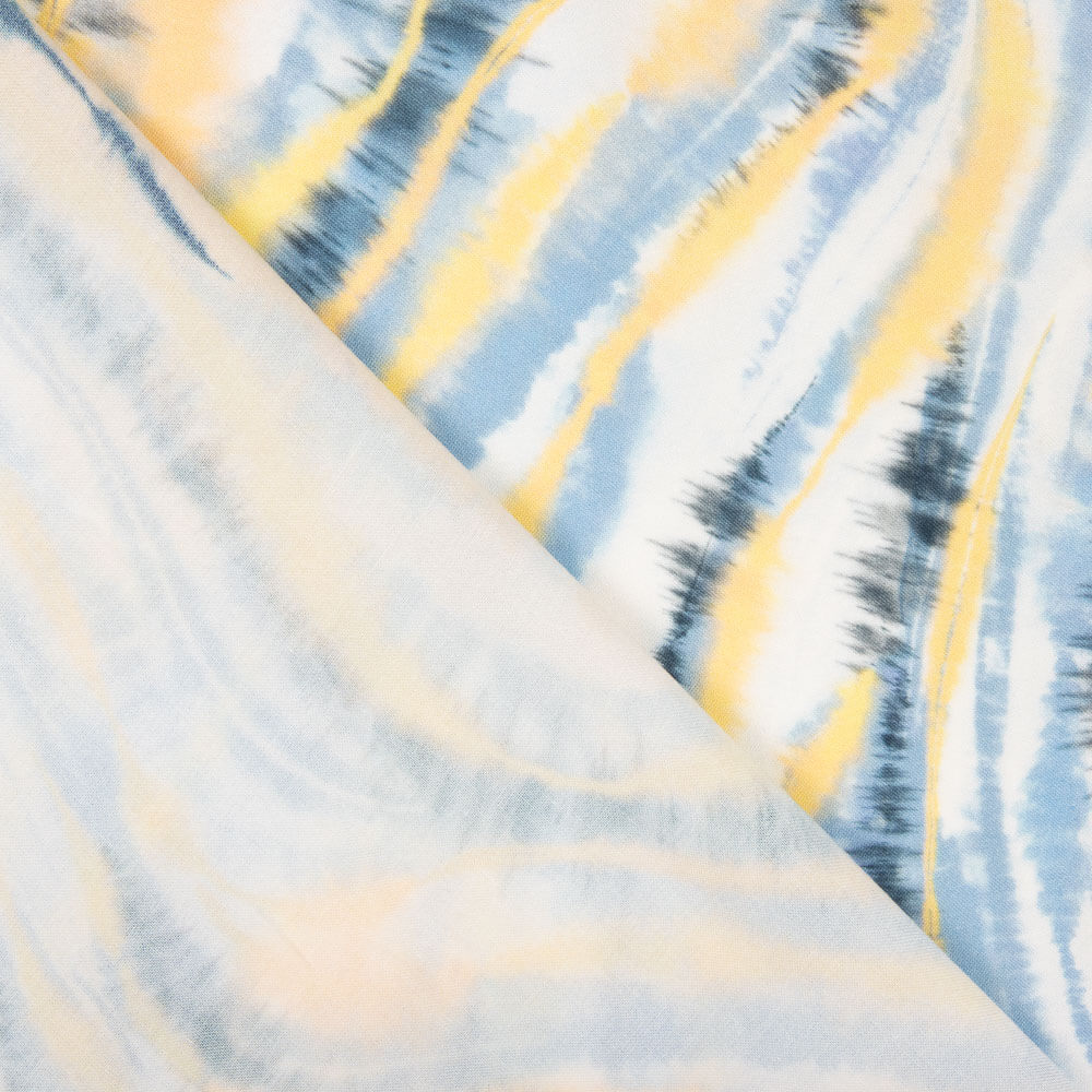 Viscosa Tye-Dye Azul - Ribes y Casals