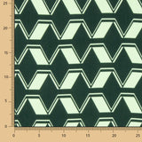 Viscosa Geo Verde Oscuro - Ribes y Casals