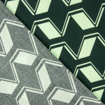 Viscosa Geo Verde Oscuro - Ribes y Casals