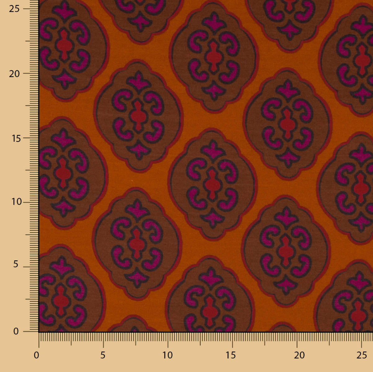 Viscosa Geo Granate - Ribes y Casals