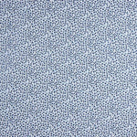 Popeline de coton micro florale bleue - Ribes y Casals