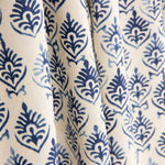 Retal Plana Viscosa Algodón Azul Jaipur 100x145 cms - Ribes y Casals