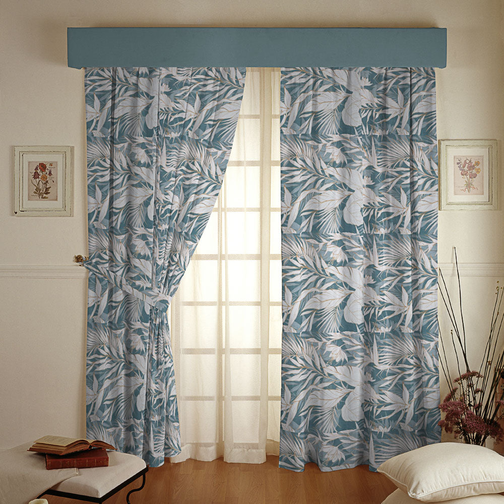 Demi Panama Déco Tropicale Sauge - Ribes y Casals