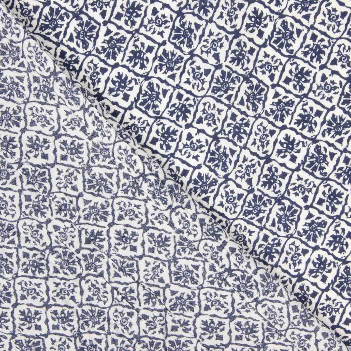 Retal Plana Viscosa Azulejo Azul 60x135 cms - Ribes y Casals