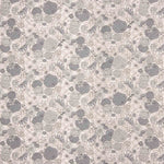 Popeline de coton vintage à fleurs grises - Ribes y Casals