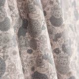 Popeline de coton vintage à fleurs grises - Ribes y Casals