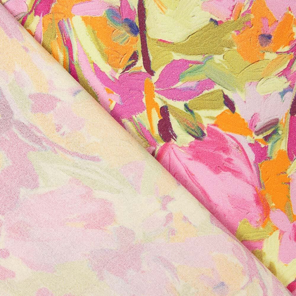 Crêpe Viscose Anais Jaune - Ribes y Casals