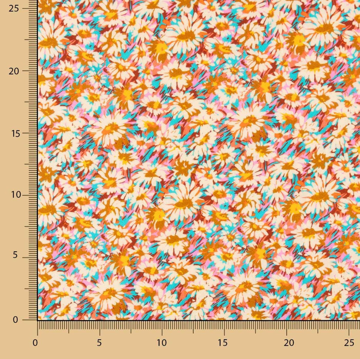 Crêpe Viscose Jasmin Rose - Ribes y Casals