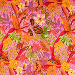 Crêpe Viscose Tropique Fuchsia - Ribes y Casals