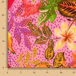 Crêpe Viscose Tropique Fuchsia - Ribes y Casals