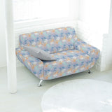 Demi Panama Bleu Feuilles Palmier - Ribes y Casals