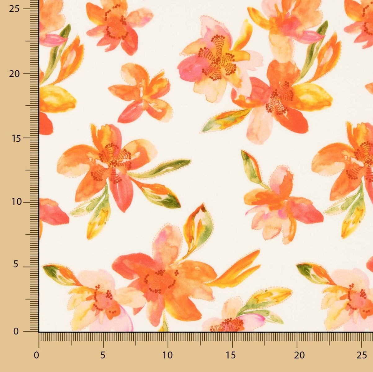 Crêpe Viscose Cinthia Écru - Ribes y Casals