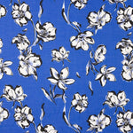 Voile Viscose Bleu Hanoï - Ribes y Casals