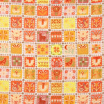 Voile Viscose Corail Mosaïque - Ribes y Casals