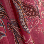 Bambula Poliéster Cachemire Fresa - Ribes y Casals