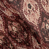 Bambula Lurex Poliéster Étnico Granate - Ribes y Casals