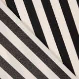 Crep Poliéster Rayas Negras - Ribes y Casals