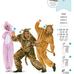 Patrón Burda 3576 Animales - Ribes y Casals