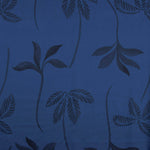 Satin Viscose Shadow Flower Bleu - Ribes y Casals