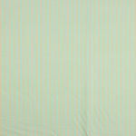 Satin de viscose bicolore rayé vert-beige - Ribes y Casals