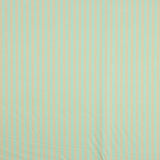 Satin de viscose bicolore rayé vert-beige - Ribes y Casals