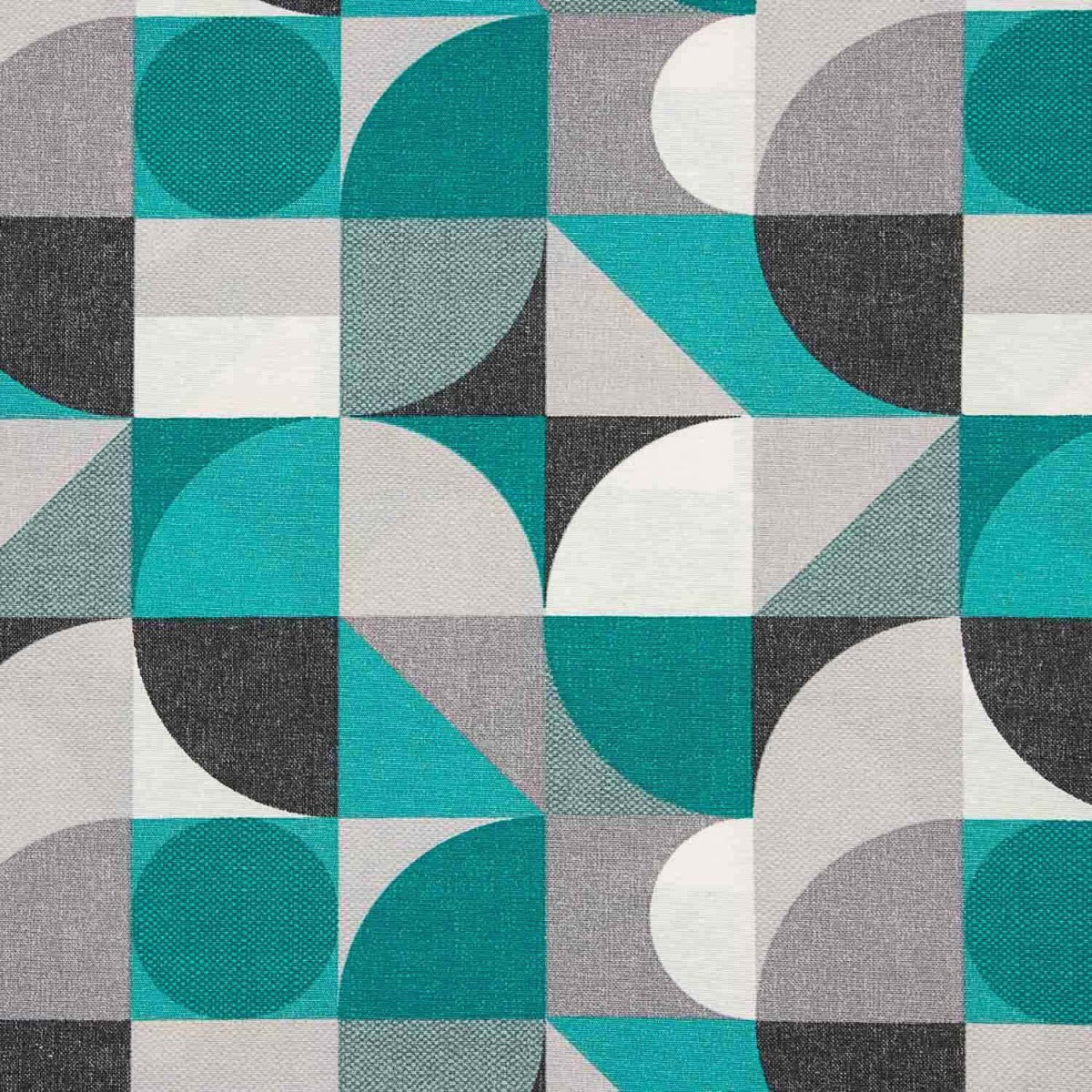 Toile imprimée Géométrique Turquoise - Ribes y Casals