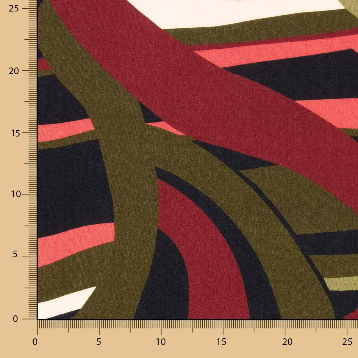 Viscose plat rose Milano - Ribes y Casals