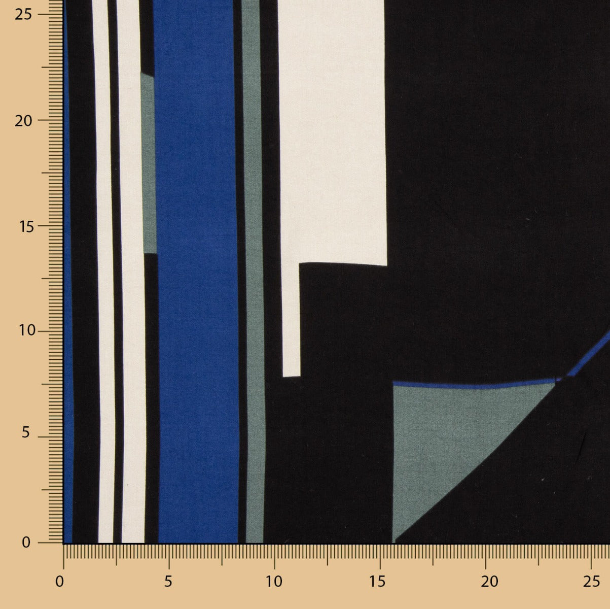 Viscose plat Milano bleu - Ribes y Casals