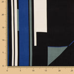 Viscose plat Milano bleu - Ribes y Casals