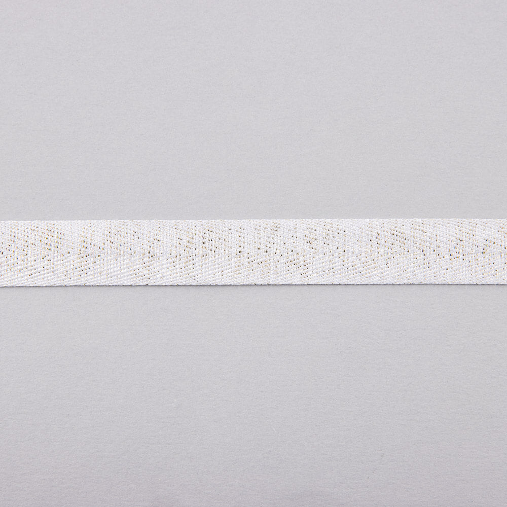 Ruban Écru Chevron Paillettes - Ribes y Casals