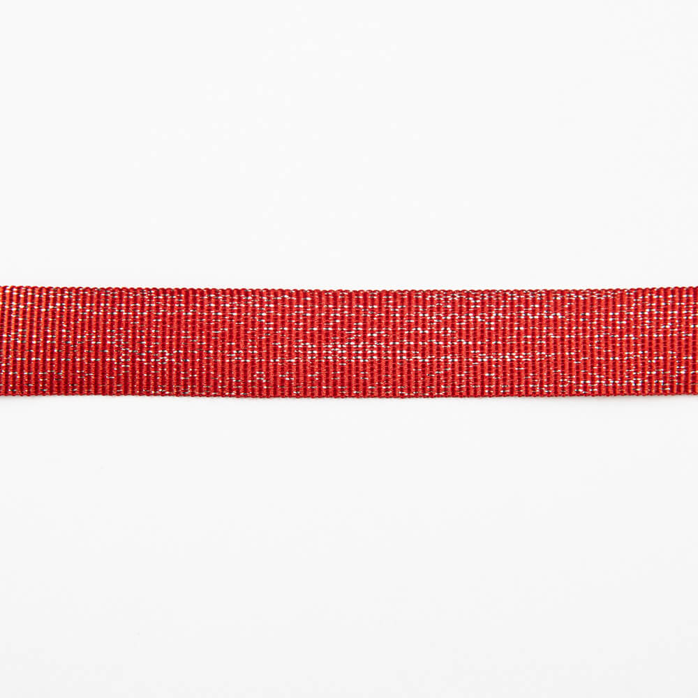 Ruban Ottoman Fantaisie Rouge - Ribes y Casals