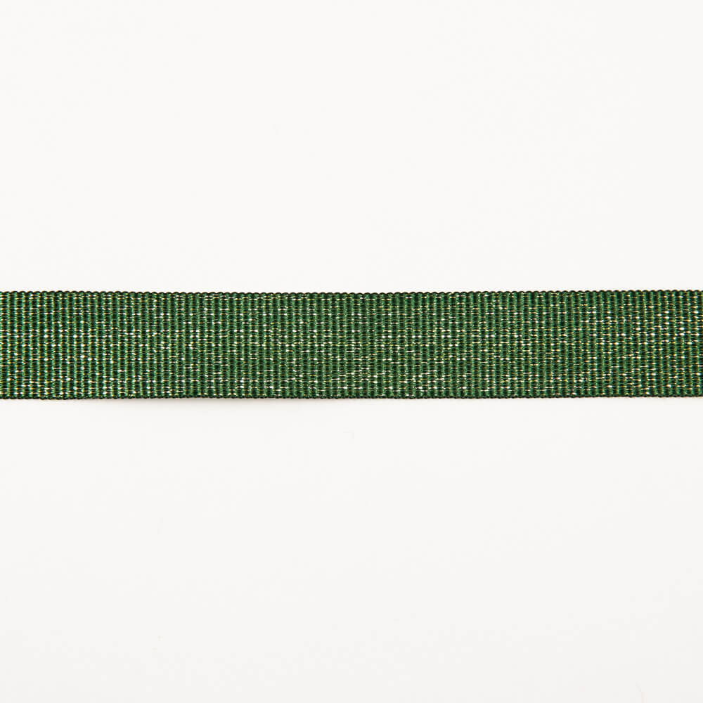 Ruban Ottoman Fantaisie Vert - Ribes y Casals