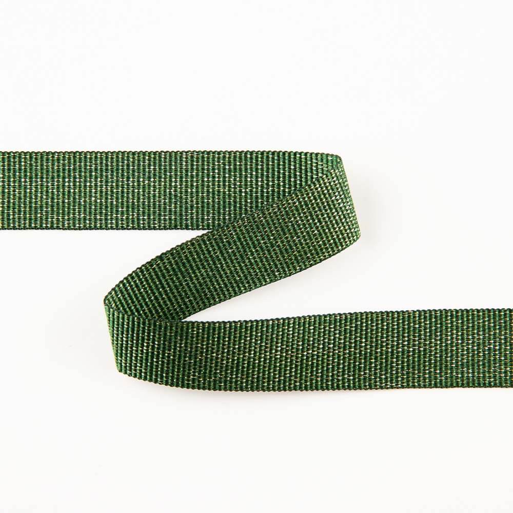 Ruban Ottoman Fantaisie Vert - Ribes y Casals